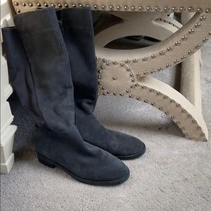 Blondo waterproof grey suede boots
